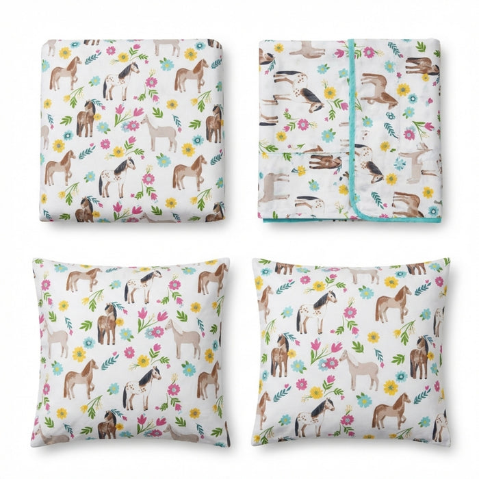 Rod's True Western Horse Girls Daisy Pony Sheet Set