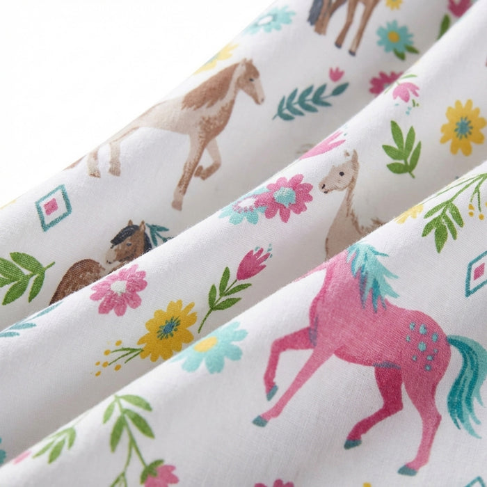 Rod's True Western Horse Girls Daisy Pony Sheet Set