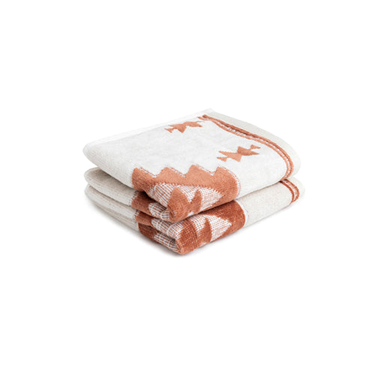 Myra Terra Sands Rust Towel Set of 5
