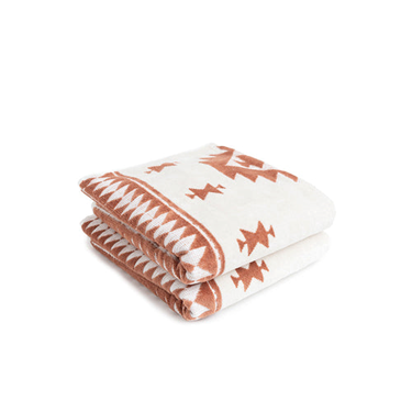 Myra Terra Sands Rust Towel Set of 5