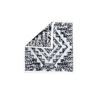 Myra Cloudstone Black and White Towel Set of 5