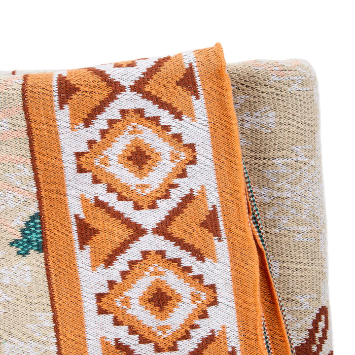 Rod's True Western Tumbleweed Tango Throw Blanket