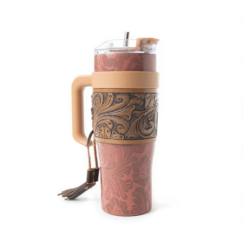 Myra Wide Wyoming Brown Tumbler
