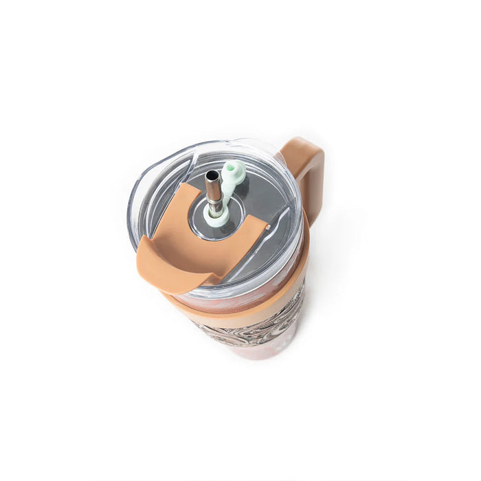 Myra Wide Wyoming Brown Tumbler
