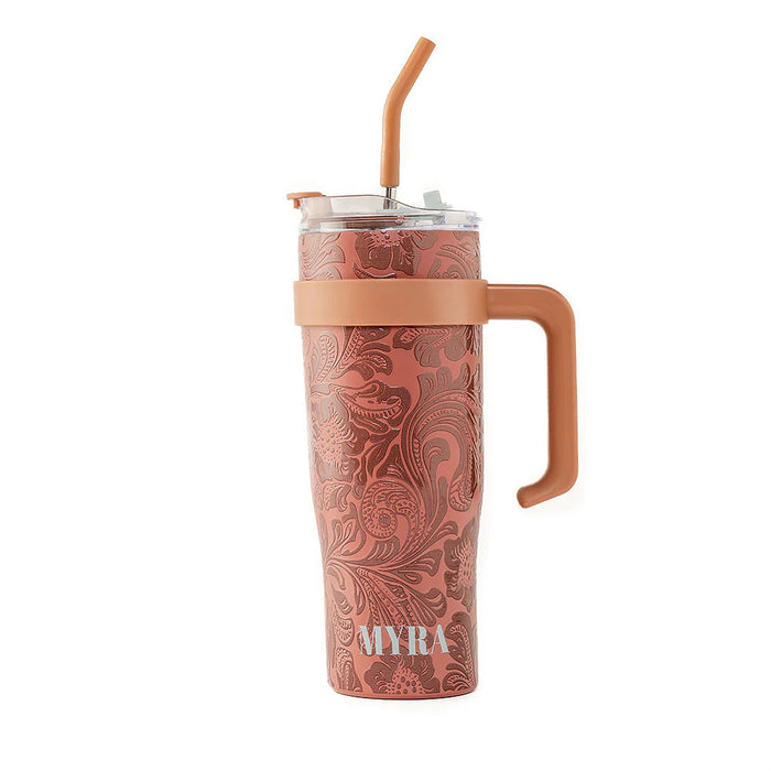 Myra Wide Wyoming Brown Tumbler