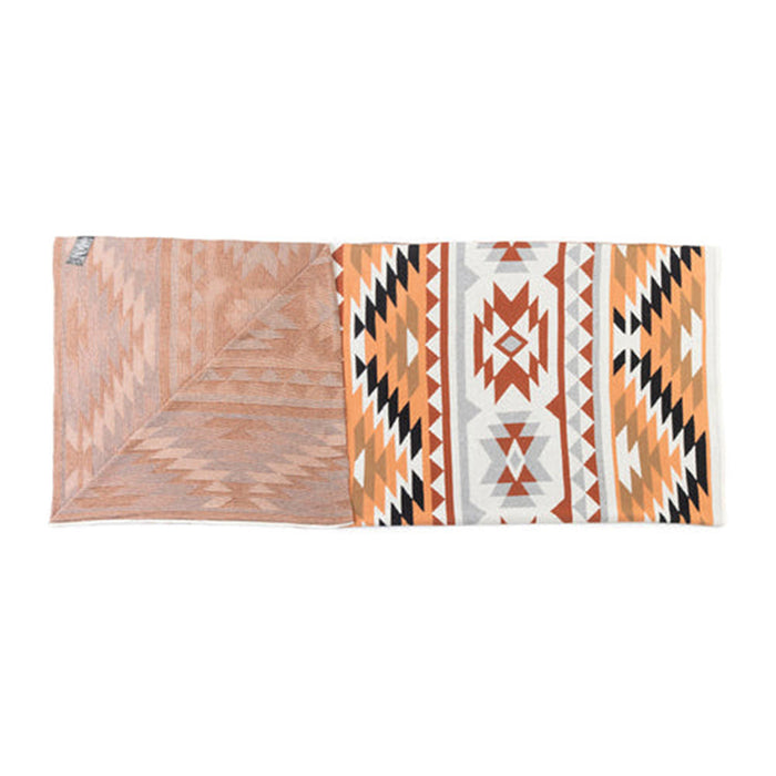 Myra Desert Mesa Aztec Cotton Throw Saddle Sand