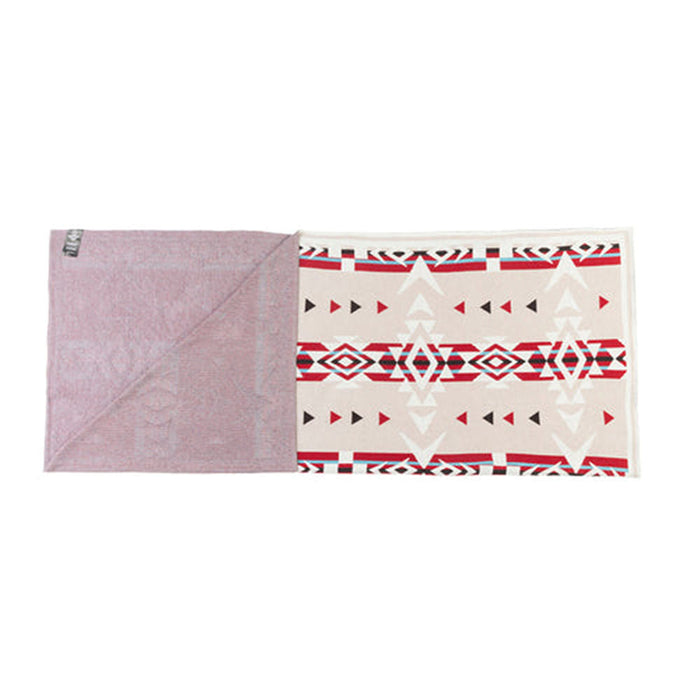 Myra Canyon Arrows Aztec Cotton Throw Blanket Crimson