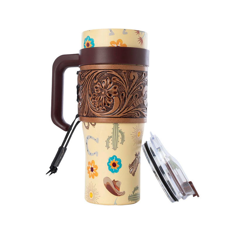 Myra Trail Kissed Yellow Tumbler