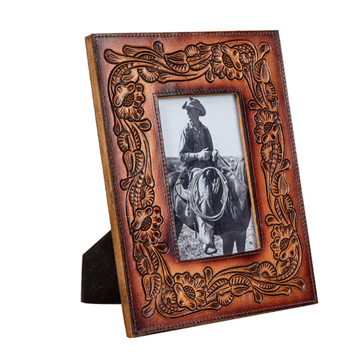 Myra This Moment in Time Hand-Tooled Photo Frame 4x6