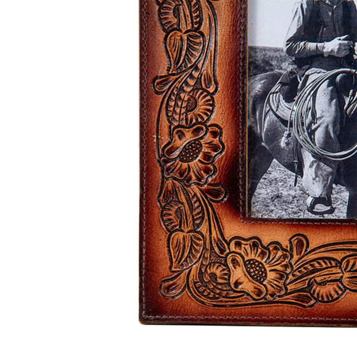 Myra This Moment in Time Hand-Tooled Photo Frame 4x6