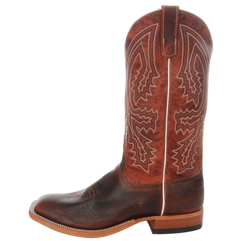 Anderson Bean Men's Mike Tyson Bison Rust Lava Cowboy Boots