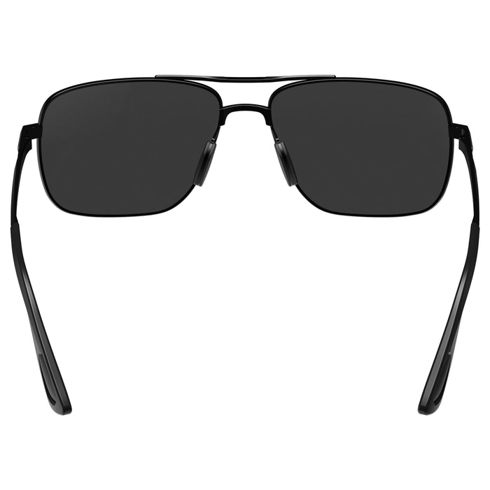 Bex Porter Matte Black and Gray Sunglasses