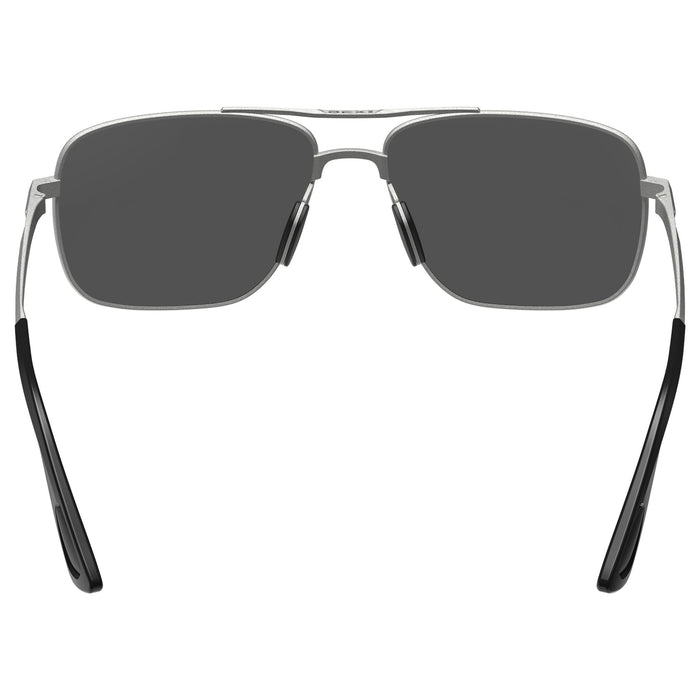 Bex Porter Matte Silver and Grey Sunglasses