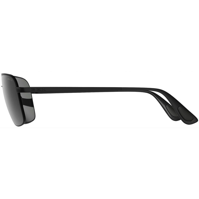 Bex Mach Matte Black and Grey Sunglasses