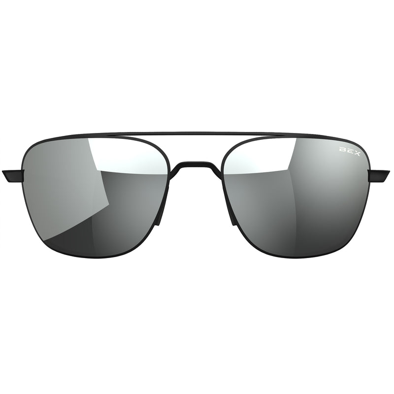Bex Mach Matte Black and Grey Sunglasses
