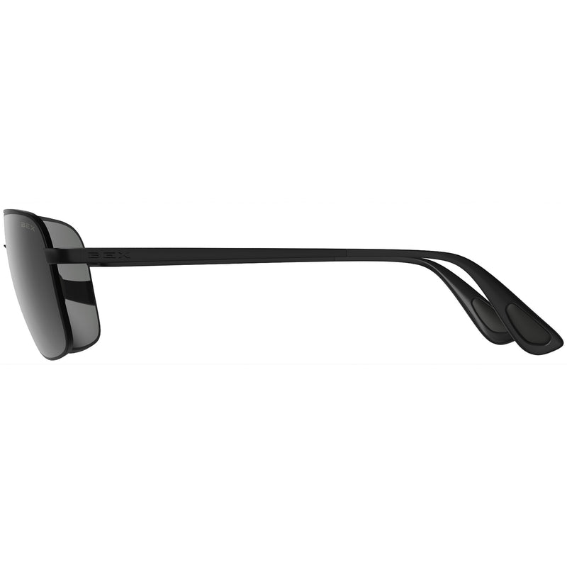Bex Mach Matte Black and Grey Sunglasses