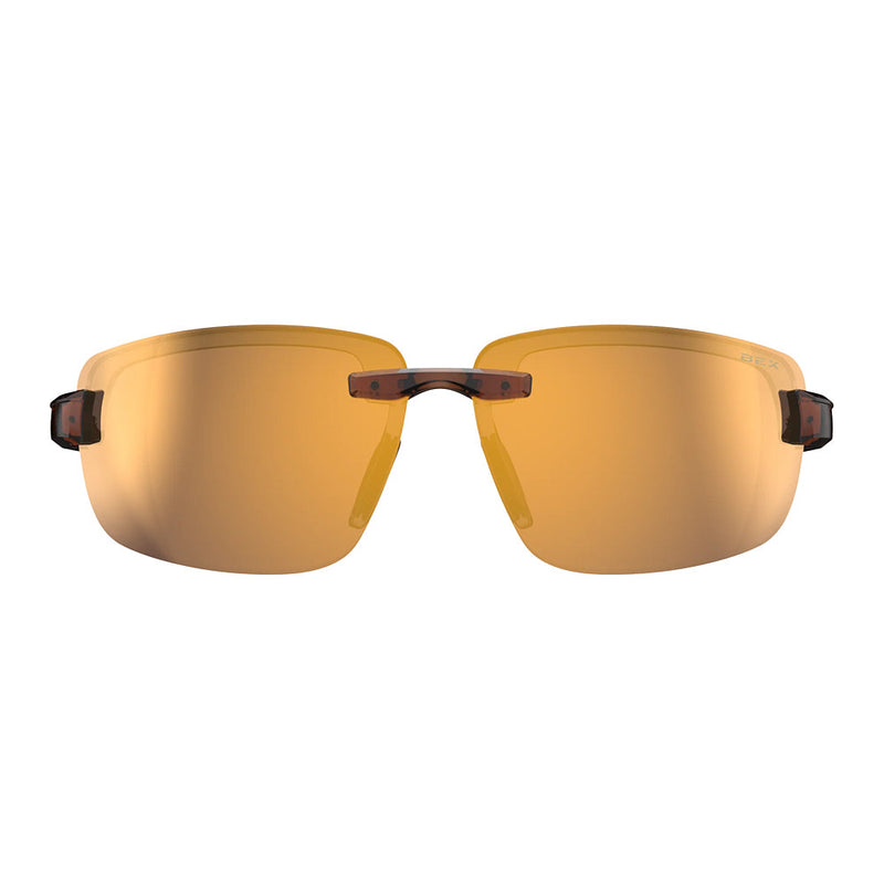 Bex Brown & Gold Harris Sunglasses