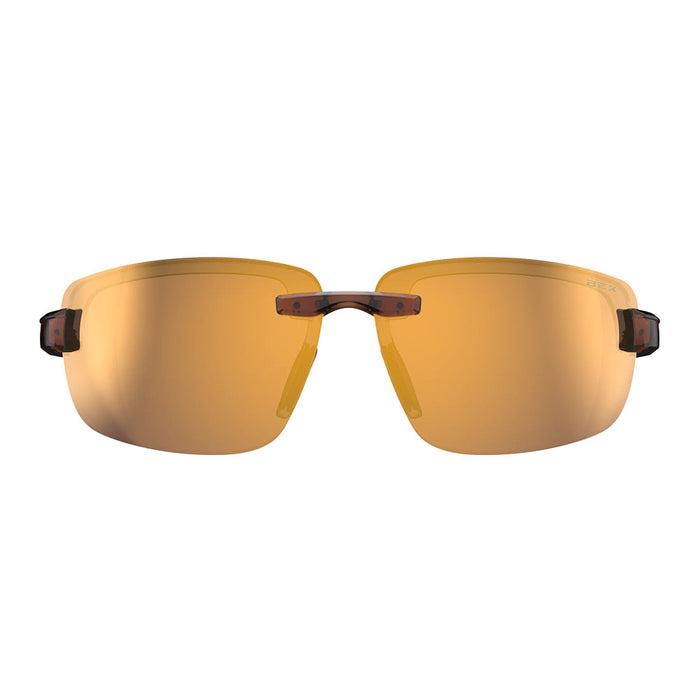 Bex Brown & Gold Harris Sunglasses