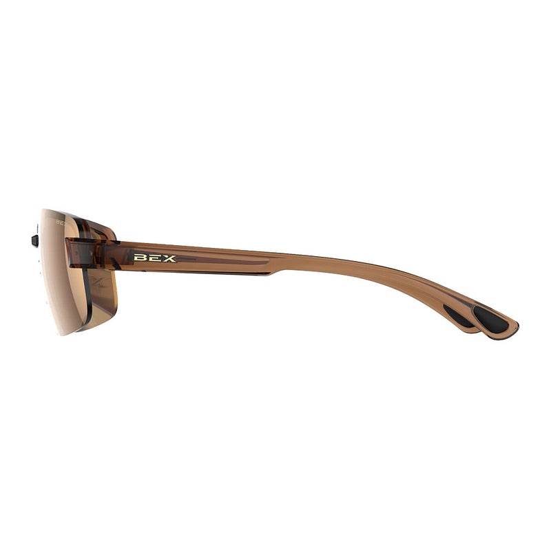 Bex Brown & Gold Harris Sunglasses