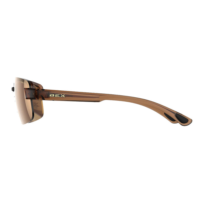 Bex Brown & Gold Harris Sunglasses