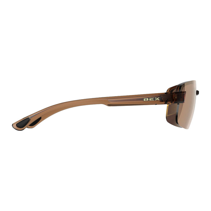 Bex Brown & Gold Harris Sunglasses
