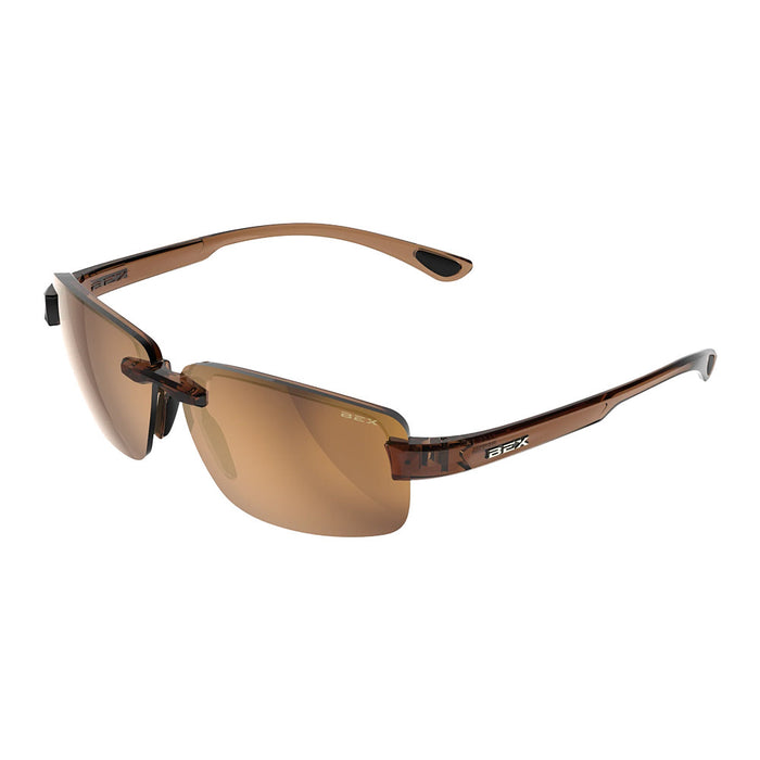 Bex Brown & Gold Harris Sunglasses