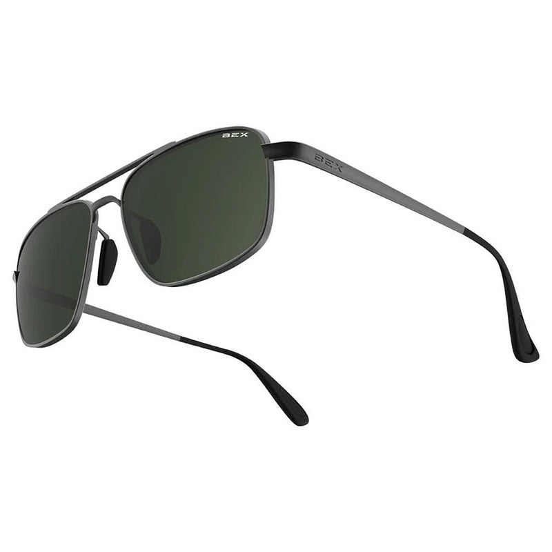 Bex Accel Gunmetal Forest Sunglasses