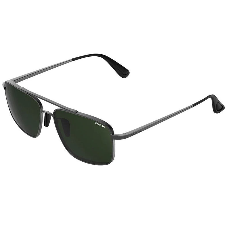Bex Accel Gunmetal Forest Sunglasses
