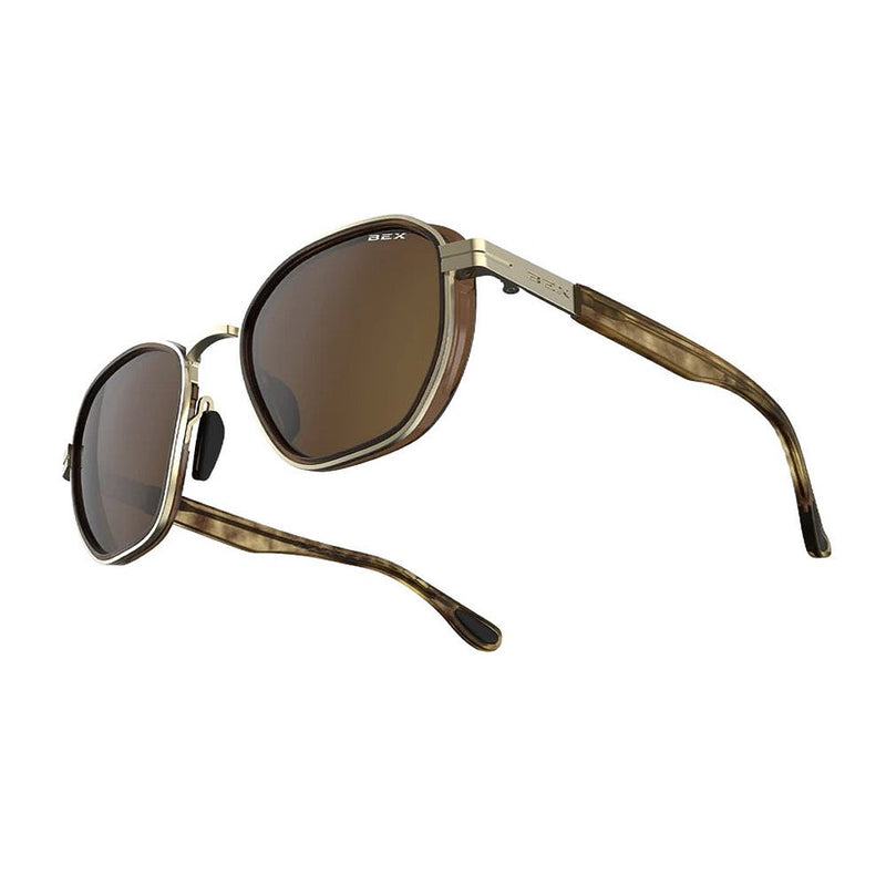 Bex Sable Tortoise Brown Gold & Brown Sunglasses