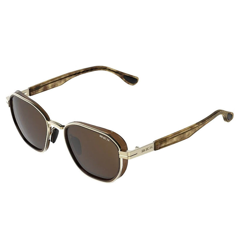 Bex Sable Tortoise Brown Gold & Brown Sunglasses