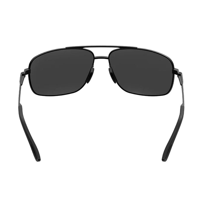Bex Gambit Polished Black, Grey, Silver Sunglasses