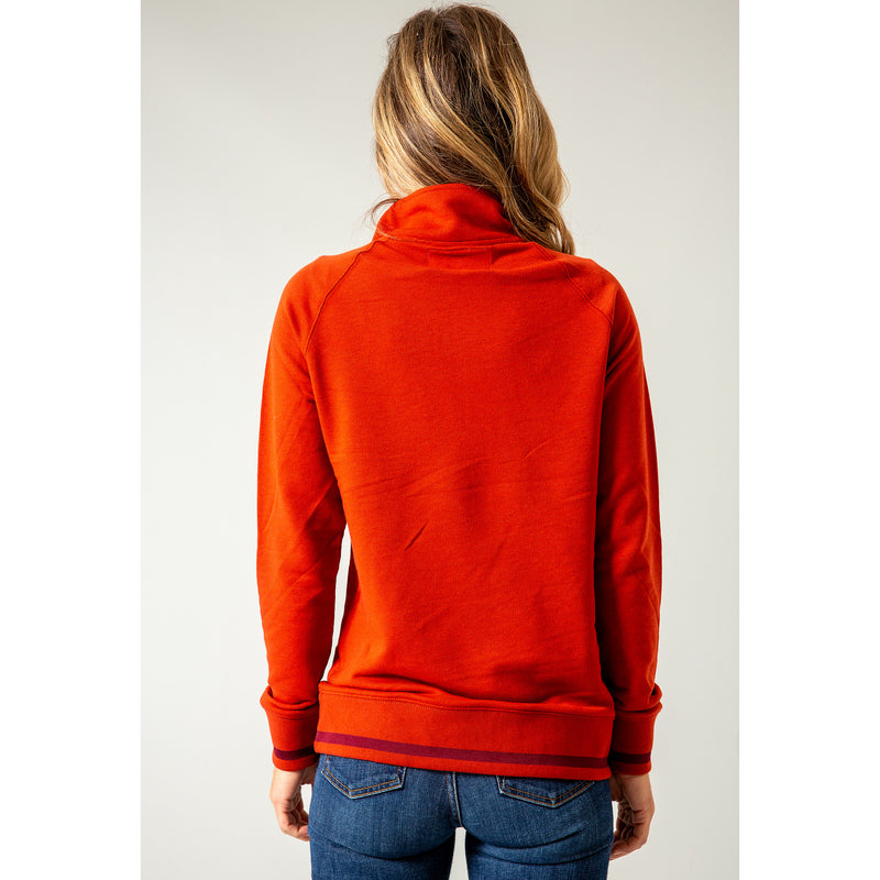 Kimes Ranch Women's Hazer Red Quarter Zip