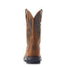 Ariat Men`s Sierra Shock Shield Patriot Steel Toe 11In Brown Work Boot
