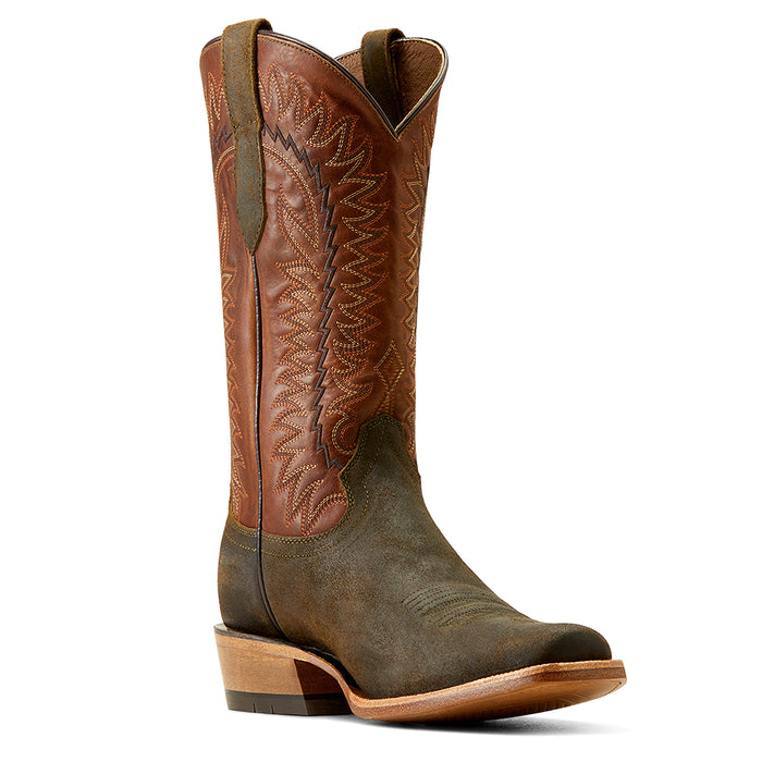 Ariat Men's Futurity Time Olive Roughout Copper Crunch Boot