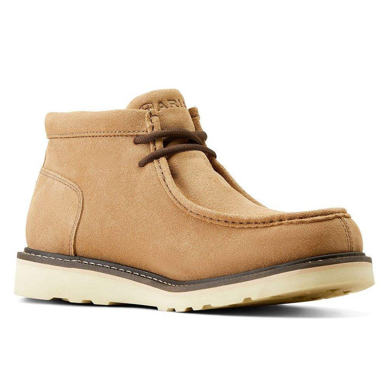Ariat Mens Recon Country Dirt Taupe Suede Casual Shoe