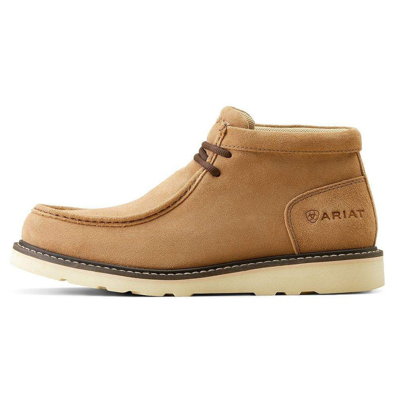 Ariat Mens Recon Country Dirt Taupe Suede Casual Shoe