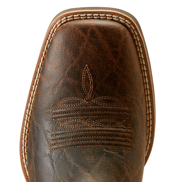 Ariat Mens Sport Big Country Mahogany Elephant Print Vamp Green Top Boot