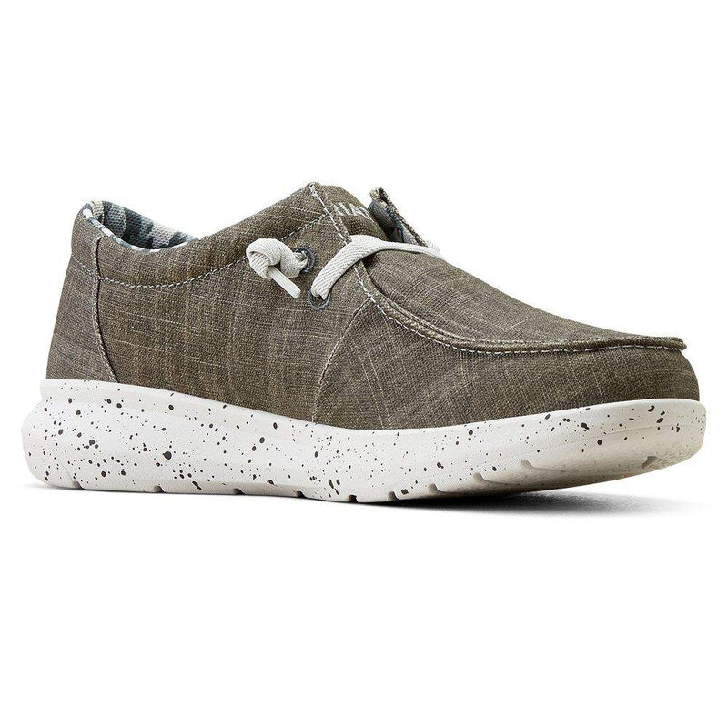 Ariat Mens Hilo Grey Noir Casual Shoe