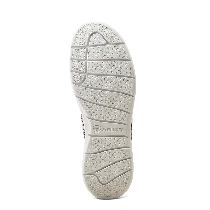 Ariat Mens Hilo Grey Southwestern Casual Shoe