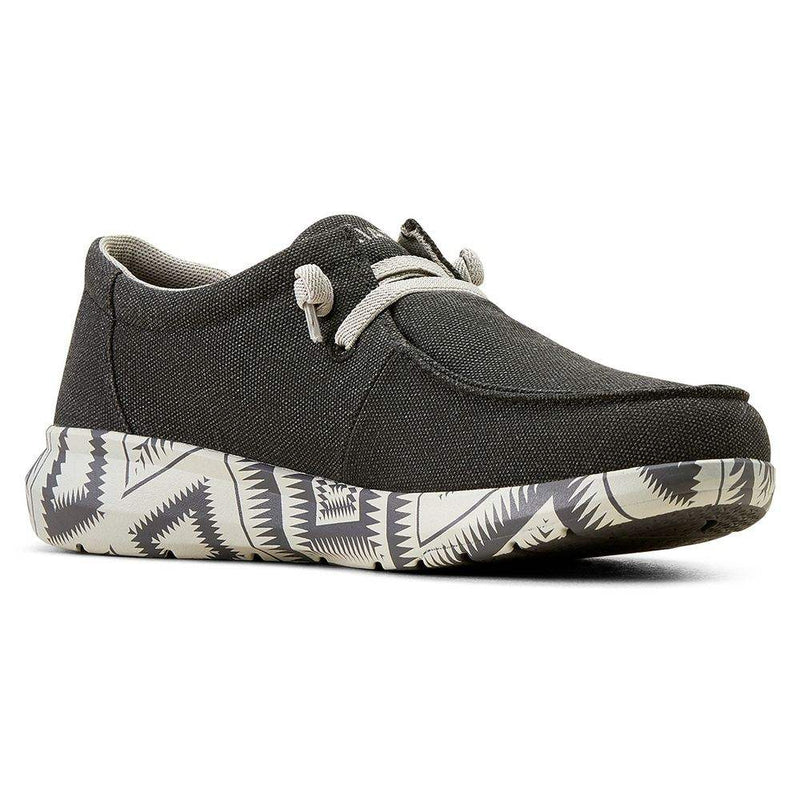 Ariat Mens Hilo Charcoal Grey Casual Shoe