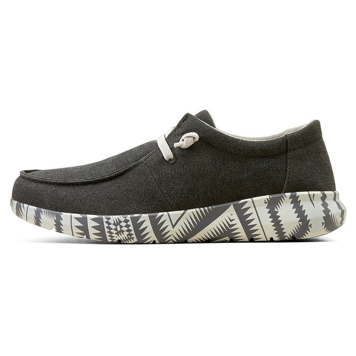 Ariat Mens Hilo Charcoal Grey Casual Shoe