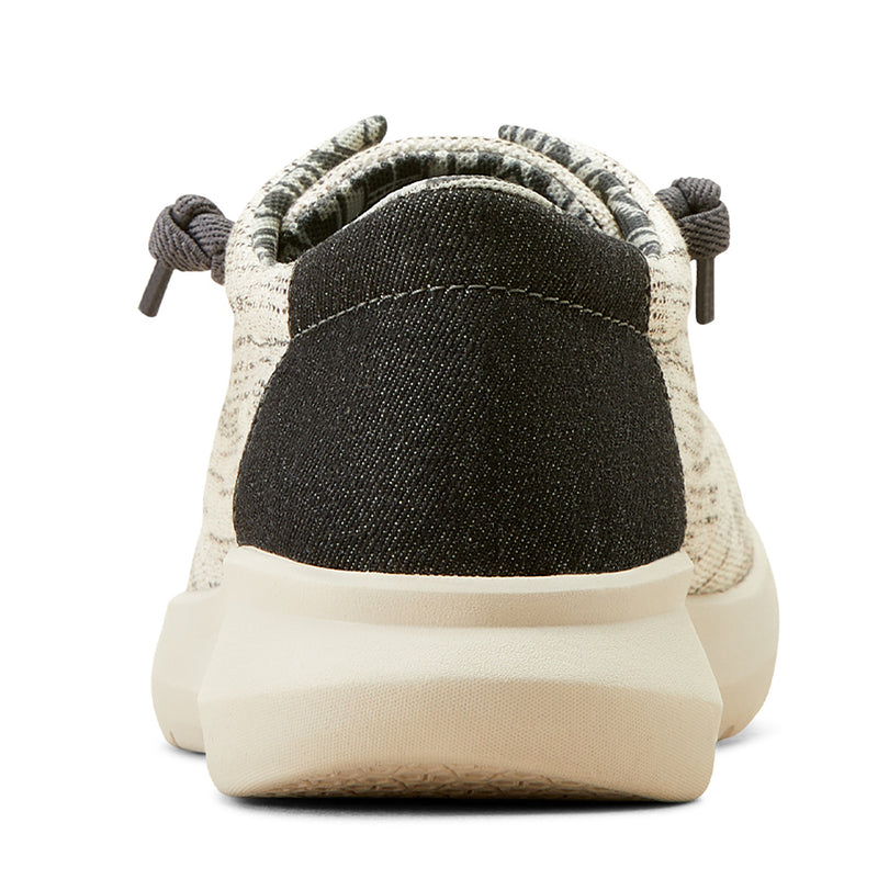 Ariat Mens Hilo Heathered White Casual Shoe