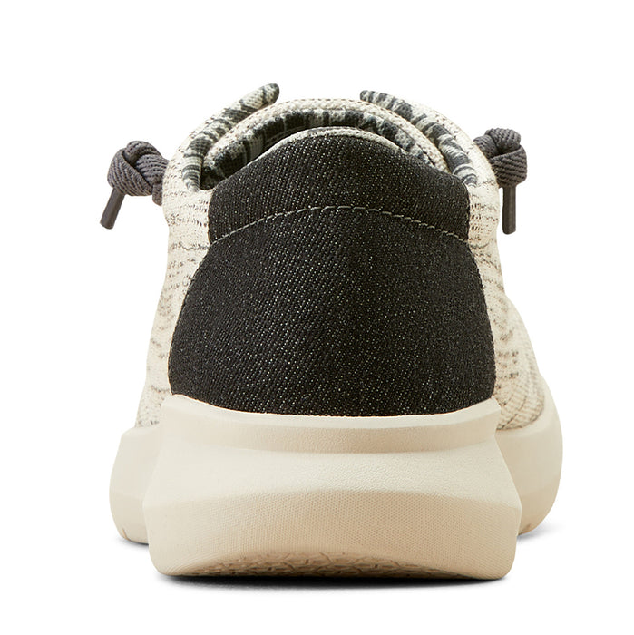 Ariat Mens Hilo Heathered White Casual Shoe