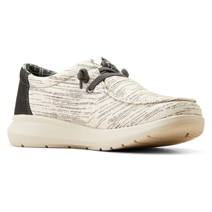 Ariat Mens Hilo Heathered White Casual Shoe
