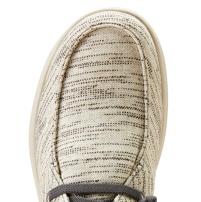 Ariat Mens Hilo Heathered White Casual Shoe