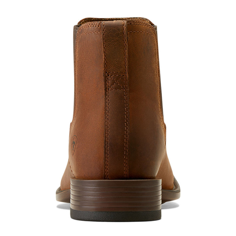 Ariat Mens Booker Ultra Rough Tan Square Toe Boot