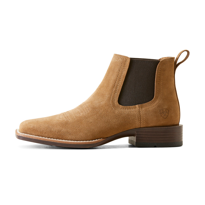 Ariat Men`s Booker Ultra Dijon Suede 6In Top Boot