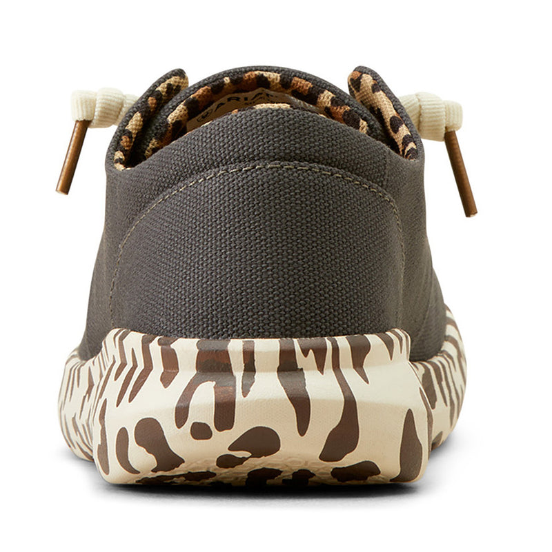 Ariat Womens Hilo Charcoal Leopard Casual
