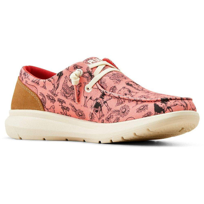 Ariat Womens Hilo Coral Livestock Casual