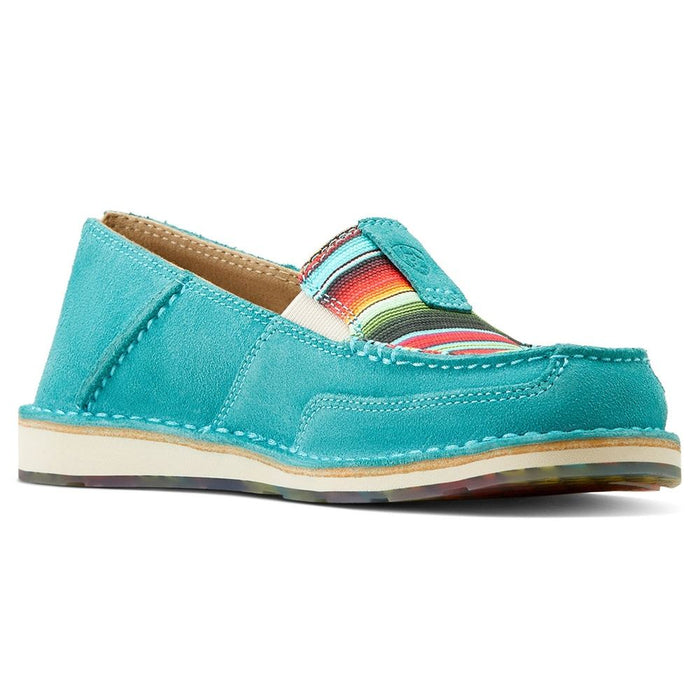Ariat Womens Cruiser Teal Suede Casual